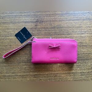 Nanette Lepore Pink Wristlet of Clutch